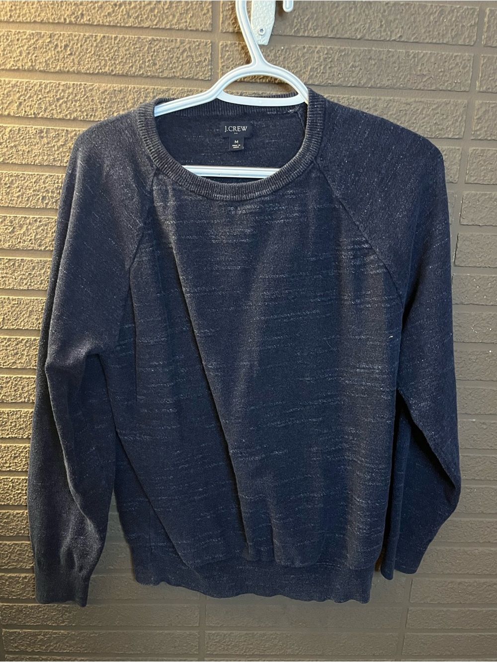 J. Crew Men’s Dark Navy Crewneck Sweater